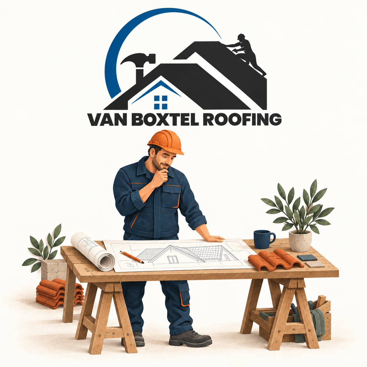 Van Boxtel Roofing — aan het werk aan uw dak